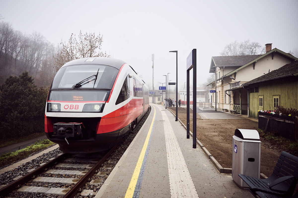 Haltestelle Rosenburg