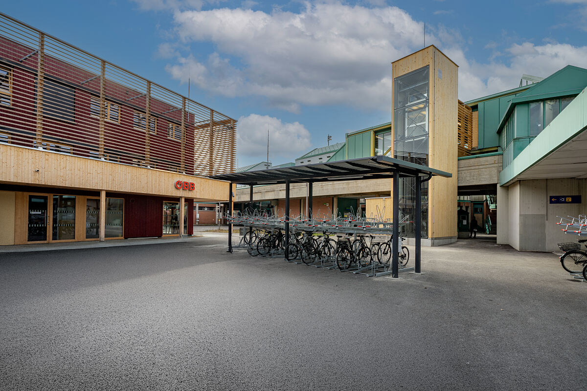 Ausweichgebäude Bahnhof Bregenz fertiggestellt